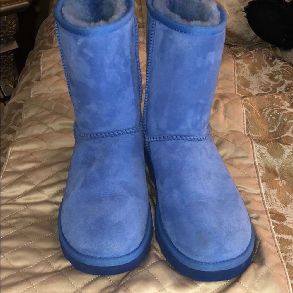 Blue UGG boots
